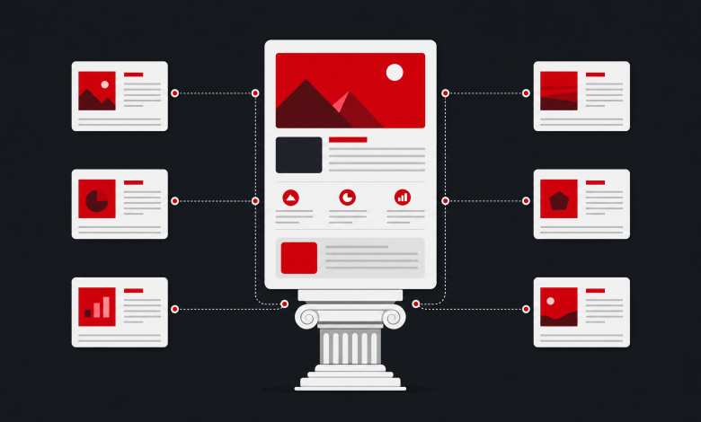 Pillar Page ve Cornerstone İçerik Nasıl Yazılır? 1 Pillar page görseli